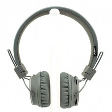 Бездротові Bluetooth Навушники з MP3 плеєром NIA-X2 Радіо блютуз Сірі