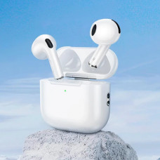 Беспроводные наушники вкладыши Bluetooth HOCO EW78 с зарядным кейсом Белые