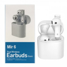 Бездротові навушники bluetooth Mir 6 True Earbuds Білі
