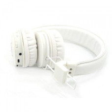 Бездротові Bluetooth Навушники з MP3 плеєром NIA-X3 Радіо блютуз Білі