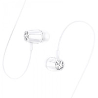 Наушники проводные вакуумные HOCO M88 с микрофоном Белые