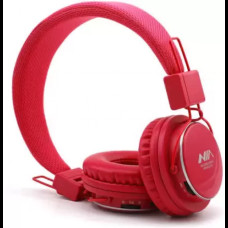 Бездротові стерео навушники NIA 8809S micro SD та радіо Червоні