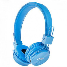 Бездротові Bluetooth Навушники з MP3 плеєром NIA-X3 Радіо блютуз Сині