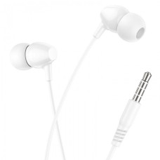 Навушники провідні вакуумні HOCO M94 universal earphones with microphone Білі