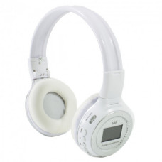 Бездротові Bluetooth навушники Wireless N65 Stereo Білі