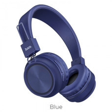 Бездротові Bluetooth навушники Hoco W25 Promise Синій