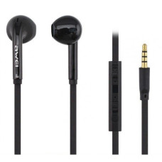 Дротові навушники Awei ES-15hi Чорні