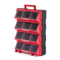 Органайзер 19" 475*380*135мм, 12 відділень INTERTOOL BX-4018 Органайзер 19" 475*380*135мм, 12 відділень INTERTOOL BX-4018