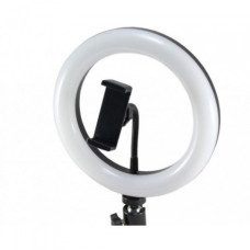 Кільцева LED лампа 33 см з утримувачем для телефону селфі кільце для блогера