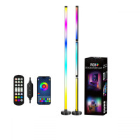 Угловой складной LED торшер от USB высотой 1,2м RGB подсветка, лампа ночник c Bluetooth управлением со смартфона 2 шт Угловой складной LED торшер от USB высотой 1,2м RGB подсветка, лампа ночник c Bluetooth управлением со смартфона 2 шт