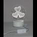 3D світильник, нічник I love You білий 3 відтінки 220В Білий 