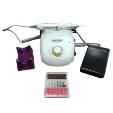 Фрезер для манікюру та педикюру Nail Polisher HC-601, 30000 об/хв, фрезер для нігтів Білий