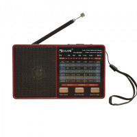 Радиоприёмник с фонариком FM USB MicroSD Golon RX-8866BT с Bluetooth на аккумуляторе Красный Радиоприёмник с фонариком FM USB MicroSD Golon RX-8866BT с Bluetooth на аккумуляторе Красный