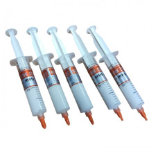 Термопаста белая - шприц большой HY410 12 мл Комплект 5 штук