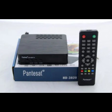 Цифровий ефірний тюнер Pantesat HD-3820 T2 з підтримкою wi-fi адаптера з екраном