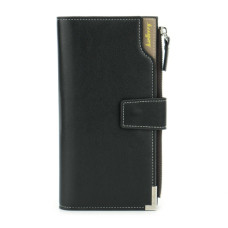 Чоловічий гаманець клатч портмоне барсетка Baellerry Carteira C1283 Чорний