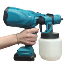 Аккумуляторный краскопульт с регулировкой ширины 24 V с двумя аккумуляторами в комплекте