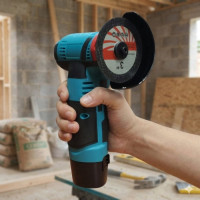 Аккумуляторная болгарка в чемодане, 2 аккумулятора / Электроболгарка / Мини болгарка