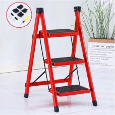 Сходи драбини складані на 3 ступені з килимками до 150 кг, 84х40 см