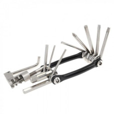 Мультитул для велосипеда, велоінструмент 11 в 1 (вичавки для ланцюга, шестигранники та ін.)