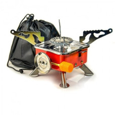 Газовий туристичний пальник газова плитка Yanchuan YC-201 з чохлом та з п'єзопідпалом