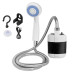 Душ портативный, кемпинговый с помпой на аккумуляторе USB Travel shower 2200 mAh 