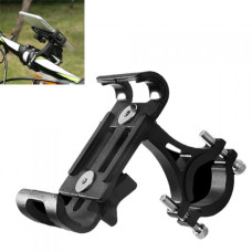 Велотримач під телефон BM-08 ALUMINUM велосипедний тримач Чорний