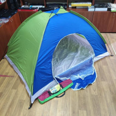 Намет туристичний 2*1.5*1.1м Зелений з синім (49481)