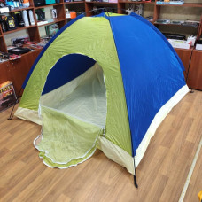 Намет туристичний розкладний 200 х 200 см двомісний з москітною сіткою (50409)