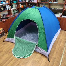 Намет туристичний розкладний 200 х 200 см двомісний з москітною сіткою (50406)
