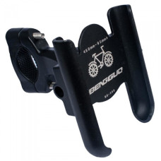 Велотримач під телефон BENGGUO BG-098 ALUMINUM велосипедний тримач Чорний