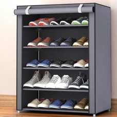 Стелаж для зберігання взуття Combination Shoe Frame 60X30X90 Сірий