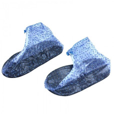 Водонепроникні чохли-бахили на взуття від дощу Розмір L Сині