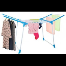 Сушилка для белья напольная раскладная Clothes dryer 154x59x108см Синяя
