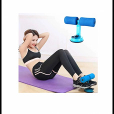 Тренажер для преса живота кріплення для ніг на присосці багатофункціональне до 100кг Синій
