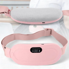 Беспроводной массажер-грелка от менструальных болей и спазмов Розовый