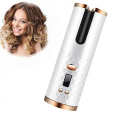 Бездротова плойка з акумулятором портативний стайлер для завивки волосся портативна Hair Curler ST 603 Біла