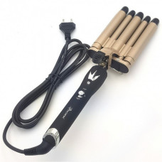 Плойка П'ять Хвиль Для Завивки Волосся Щипці Gemei/Geemy Gm 2933