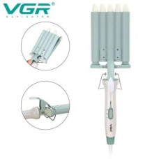 Плойка волна для волос VGR V-597 пять волн диаметр 16 мм 90 Вт с керамическим покрытием Плойка волна для волос VGR V-597 пять волн диаметр 16 мм 90 Вт с керамическим покрытием