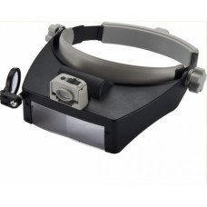 Бінокуляр окуляри бінокулярні зі світлодіодним підсвічуванням MG81007-RD