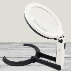 Лупа з двома лінзами з підсвічуванням MG3B-1B