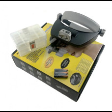 Бінокуляр окуляри бінокулярні зі світлодіодним підсвічуванням MG81001-RD