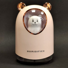 Зволожувач повітря Humidifier H2O USB на 300мл Ведмедик Бежевий