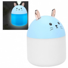 Увлажнитель воздуха и ночник Котик 2в1 Humidifiers с подсветкой Голубой