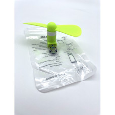 Портативний USB / micro USB міні вентилятор для ноутбука, powerbank або телефону