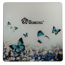 Електронні ваги підлогові Domotec MS-2019 до 180 кг з РК дисплеєм Метелики
