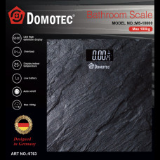 Электронные напольные весы Domotec R 10000 до 180 кг с LED-дисплеем и термометром