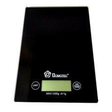 Електронні сенсорні ваги кухонні на 5 кг Domotec MS-912 чорні