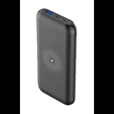 Зовнішній акумулятор Power bank Grunhelm GP-45AB 10000 Mah бездротова зарядка Чорний Гарантія 2 роки