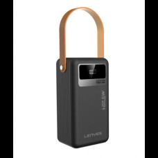 Внешний аккумулятор Power bank LENYES PX691D, PD22,5W + быстрая зарядка батарея зарядка Черный 